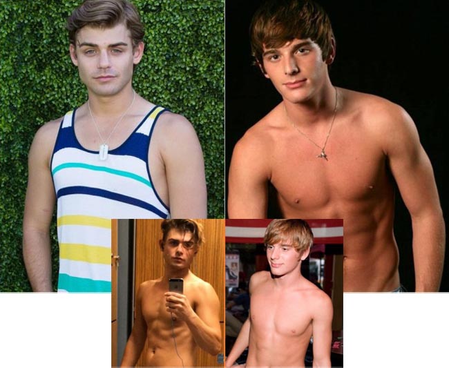 Garrett Clayton versus Brent Corrigan